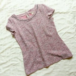 Banana Republic tweed top